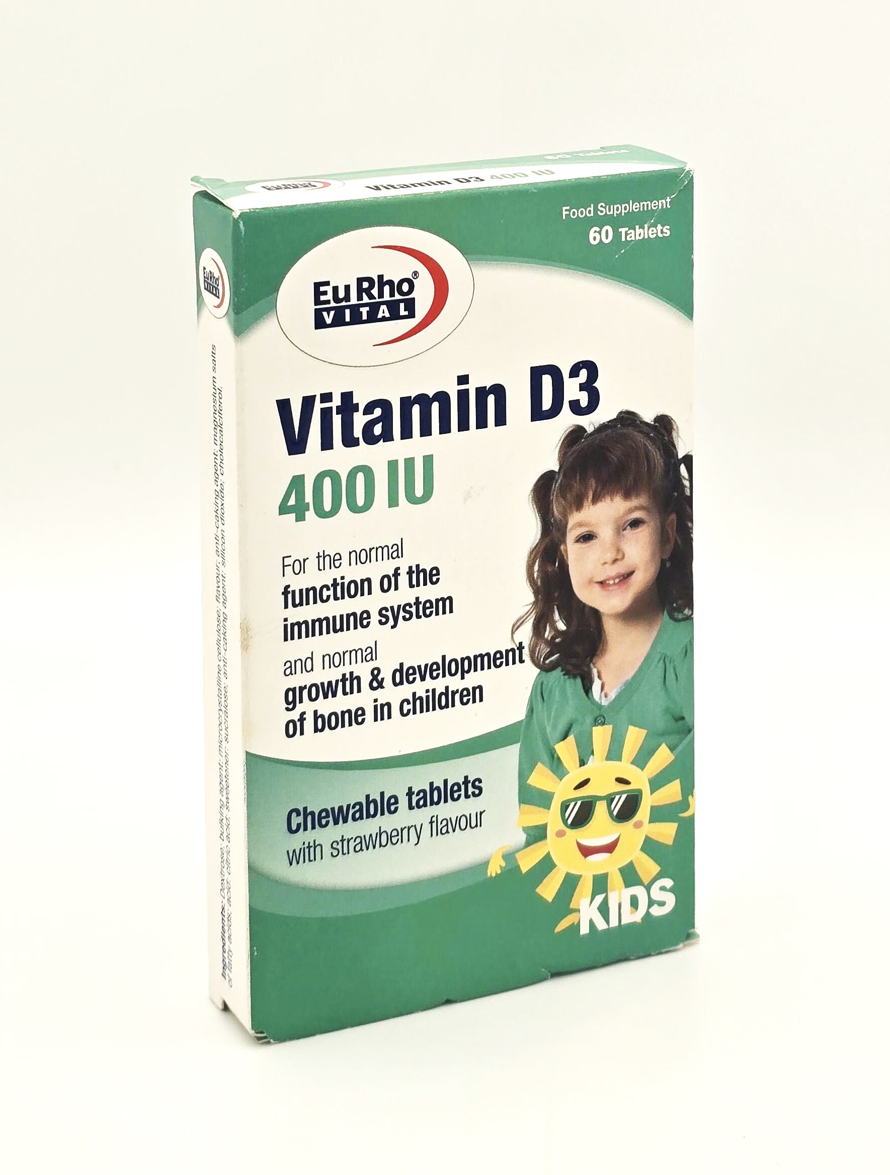 ویتامین د3 400 واحدی یوروویتال